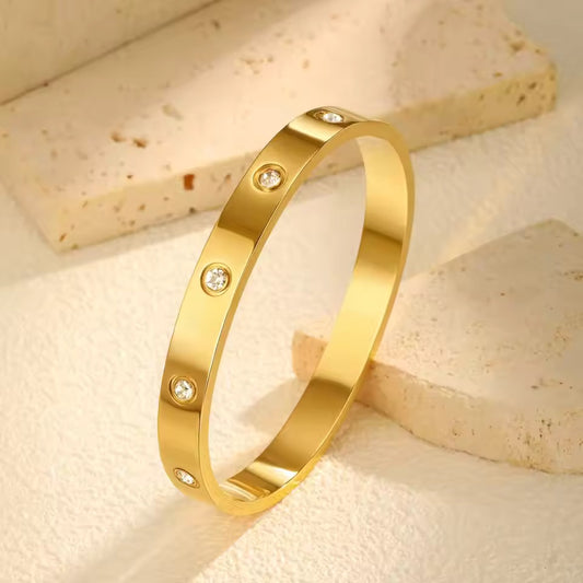 Brazalete con diamantes