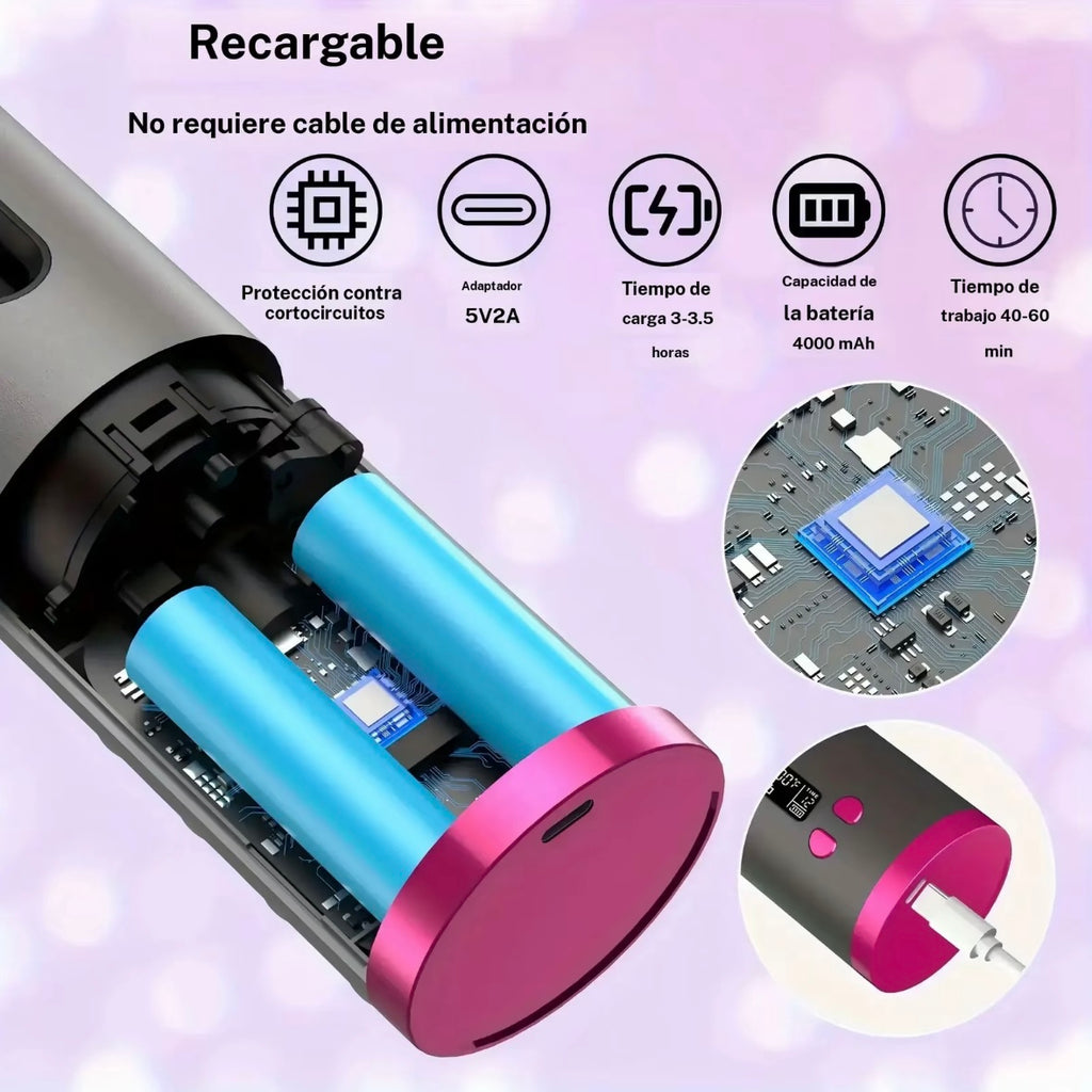 Rizador de cabello automático