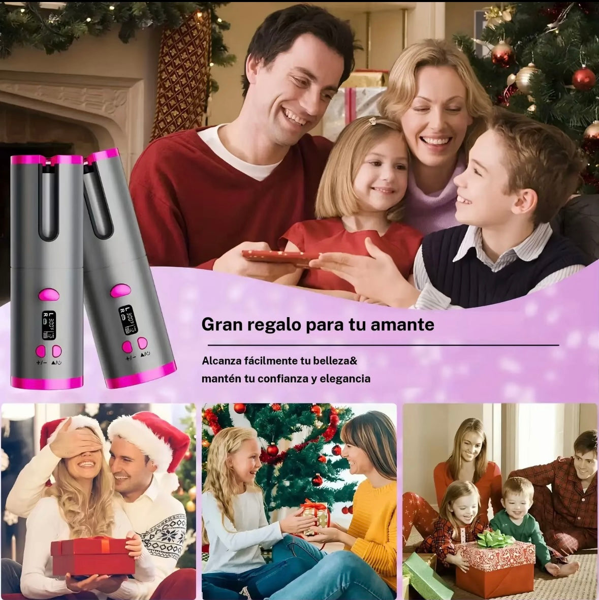 Rizador de cabello automático